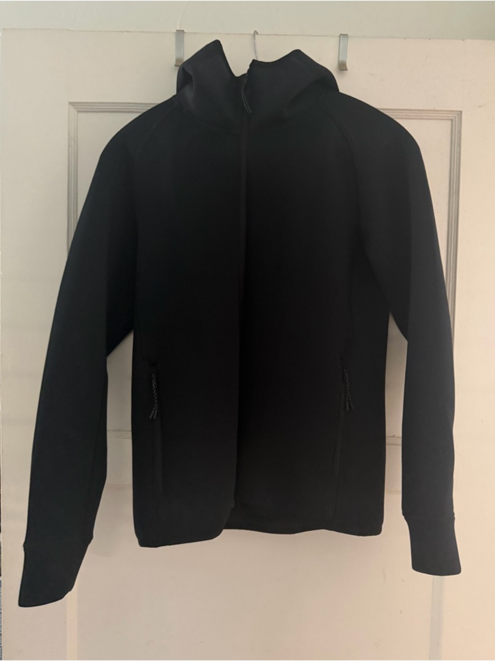 Uniqlo Black Dry Performance Zip Hoodie Unisex Small
